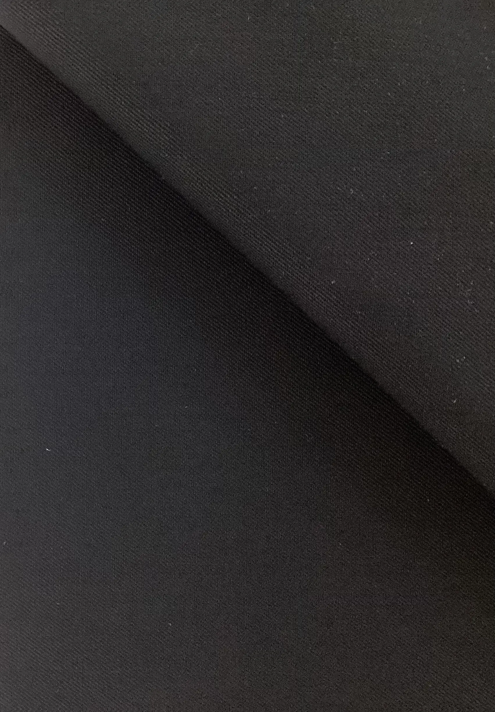 100% Wool Suiting Natural Stretch In Onyx