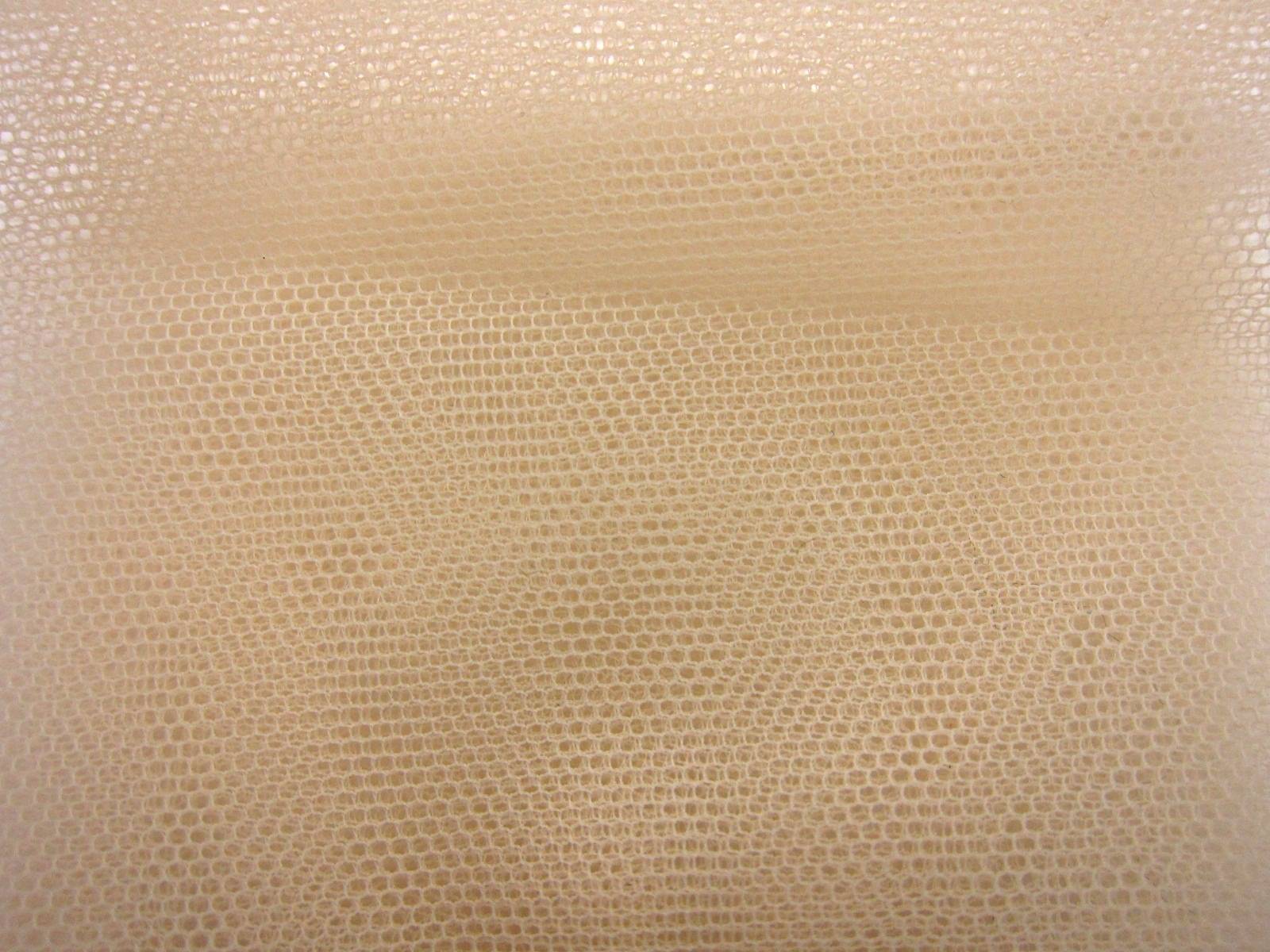 Italian Nylon Tulle in Stucco0