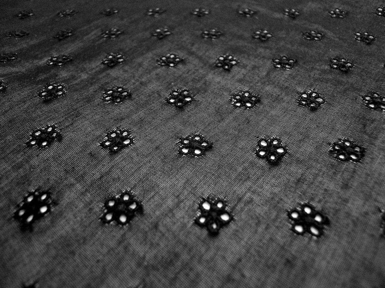Swiss Cotton Voile Eyelet2