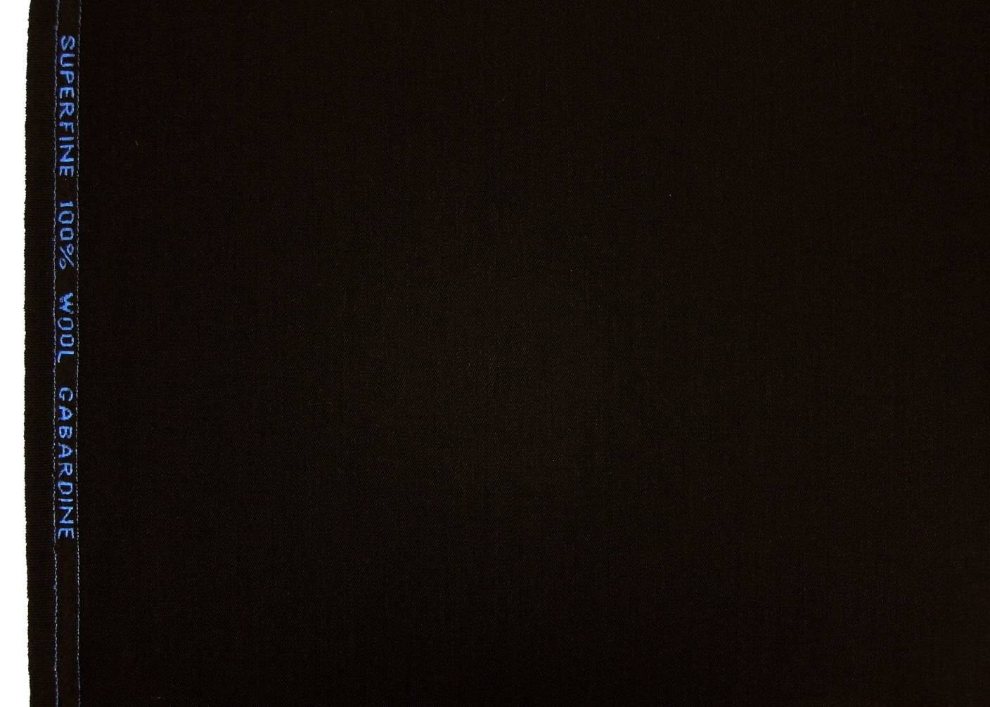 Wool Gabardine in Dark Brown0
