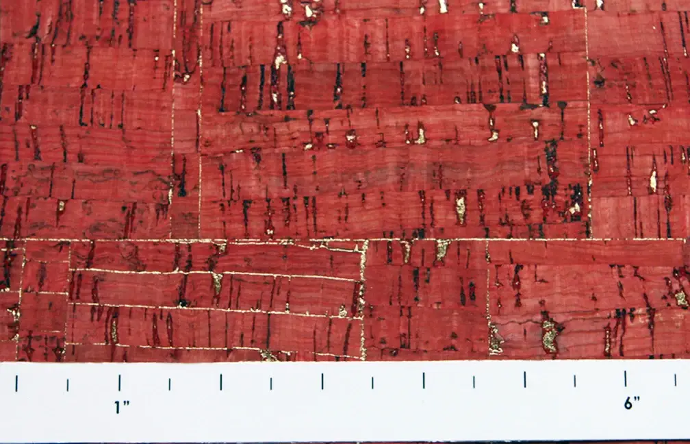 Metallic Cork in Red Gold1