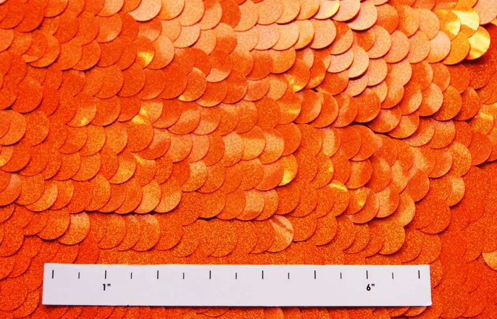 Pailettes on Silk Chiffon1
