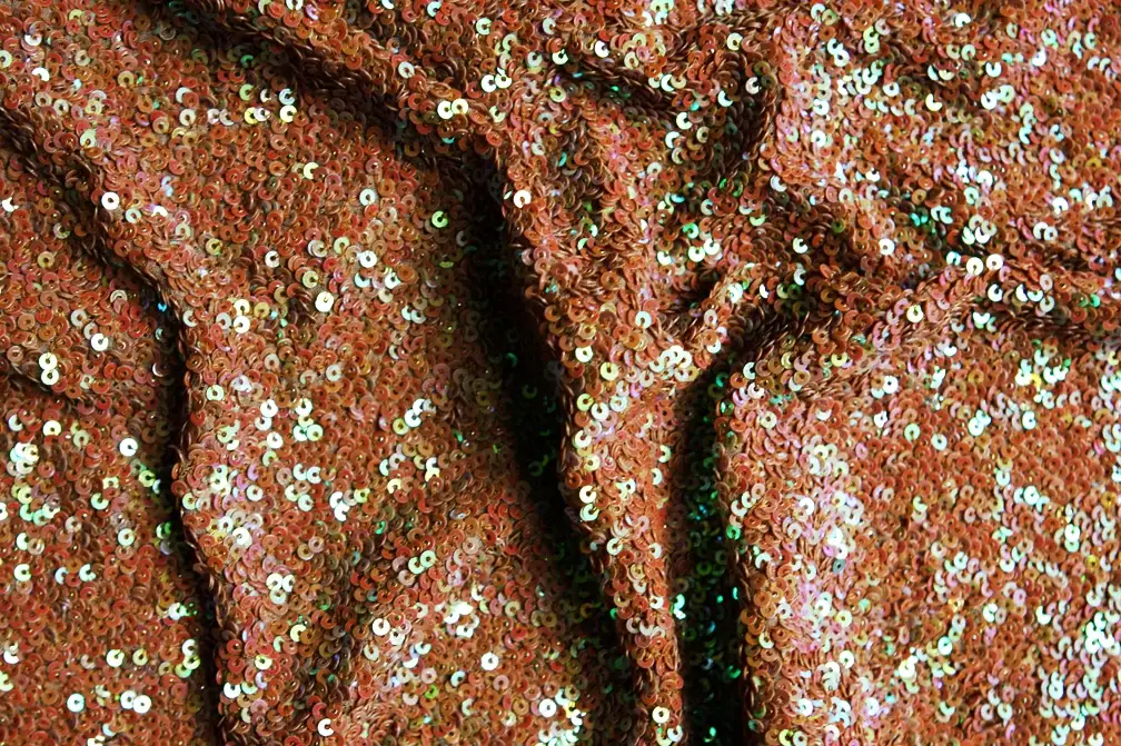 Sequins on Silk Chiffon3