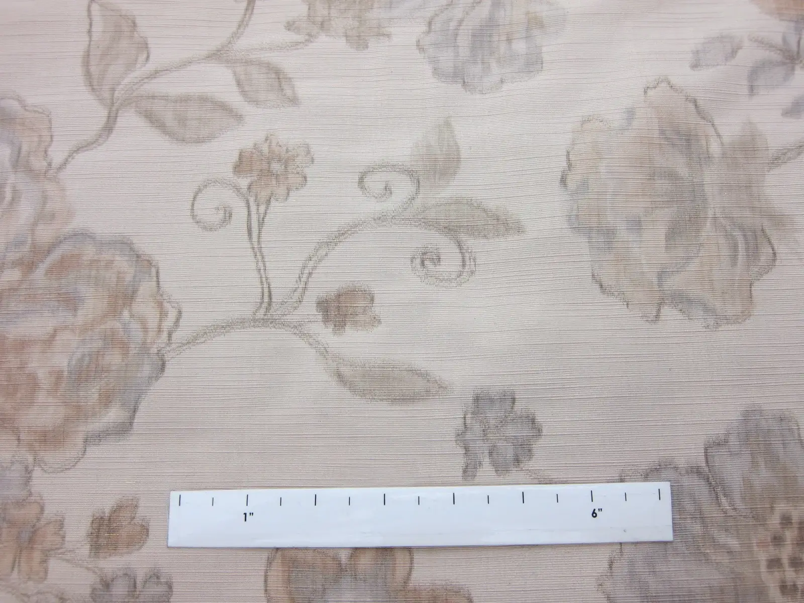 SALE PIECE Cotton Metallic Warp Print0