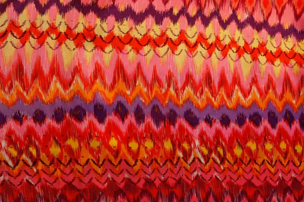 Printed Silk Charmeuse1