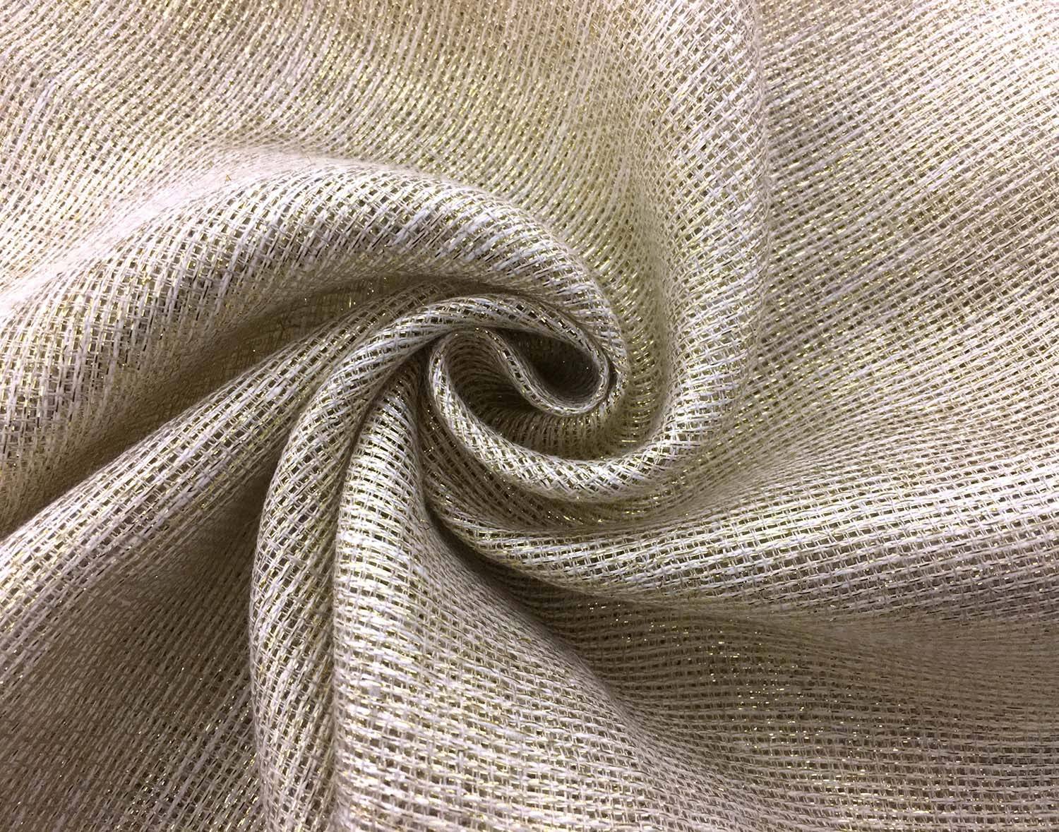 Cotton Lurex Mesh In Gold2