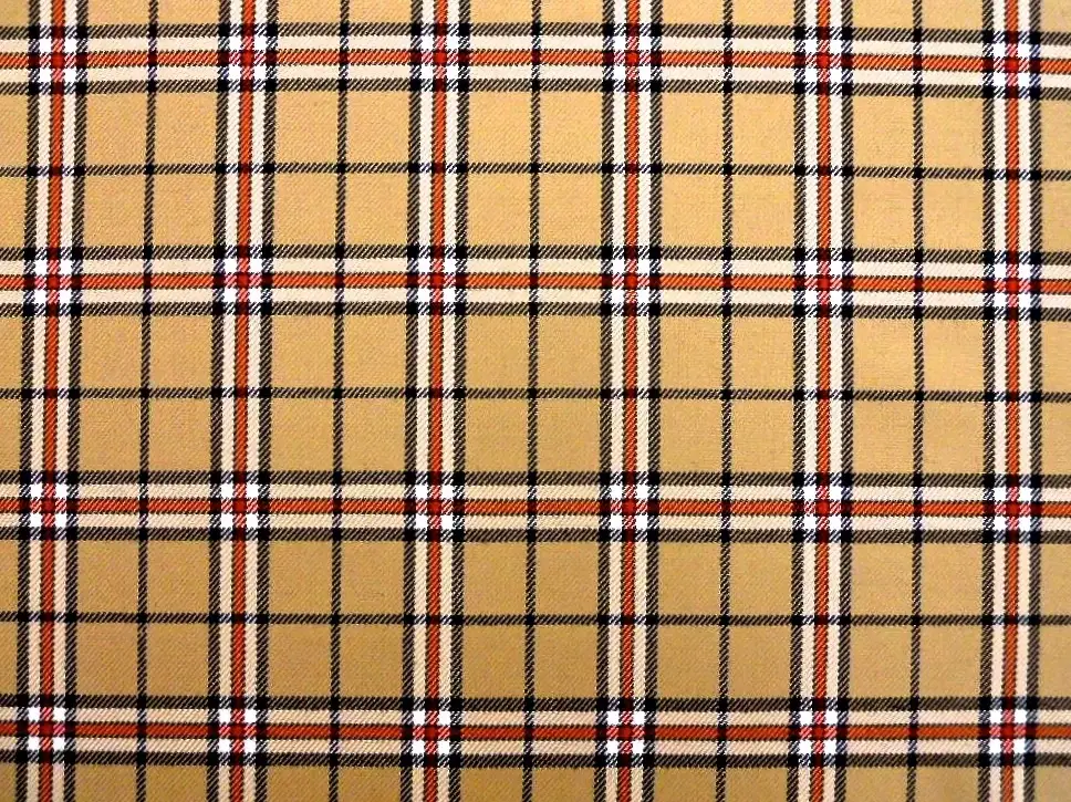 Virgin Wool Plaid0