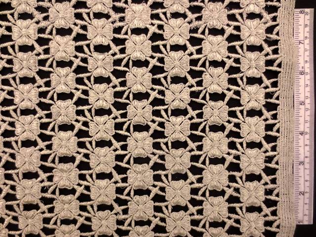 Metallic Guipure Lace0