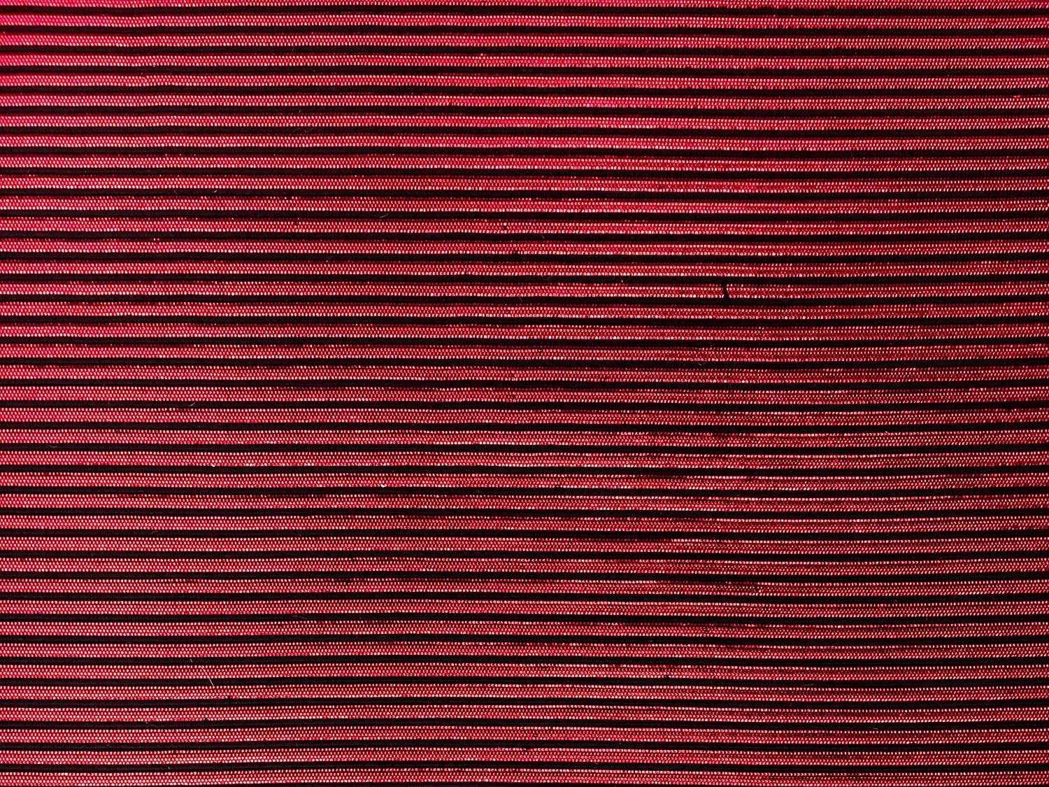 Metallic Ottoman in Red2
