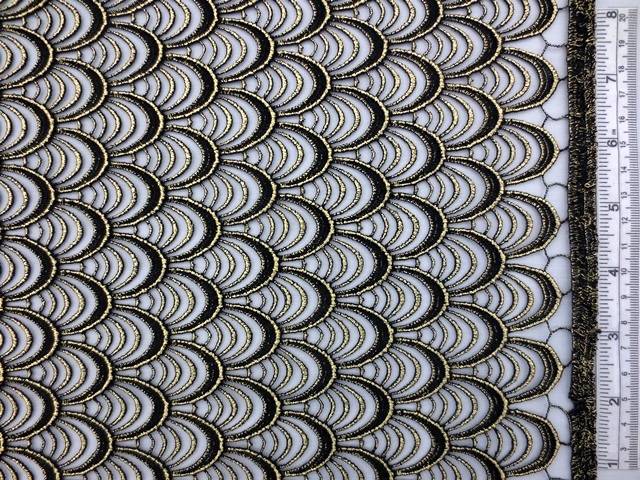 Metallic Guipure Lace0