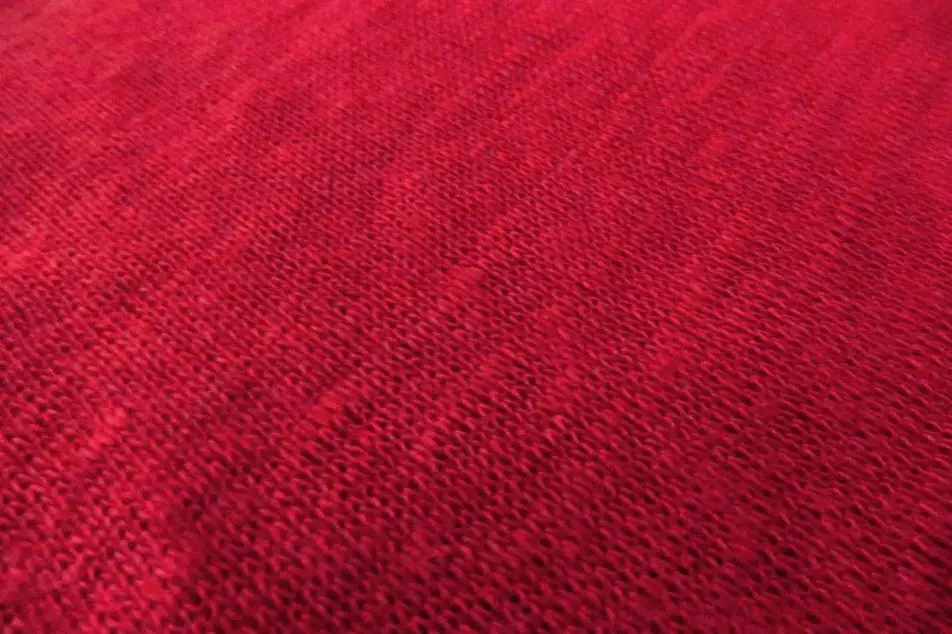 Linen Knit in Red0