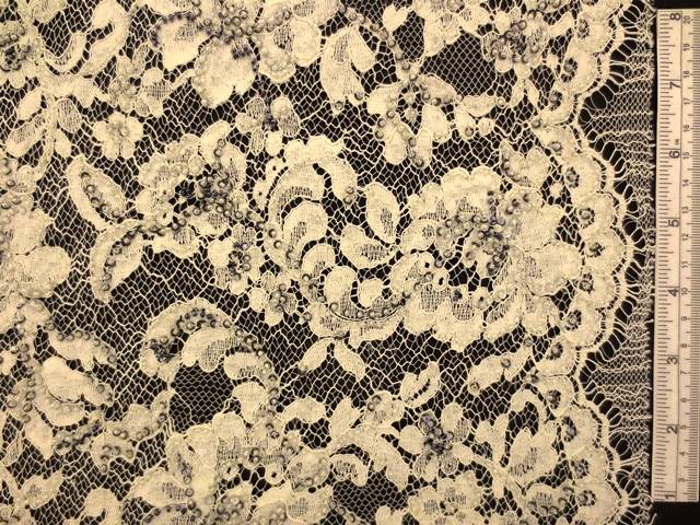 Beaded Chantilly Lace0