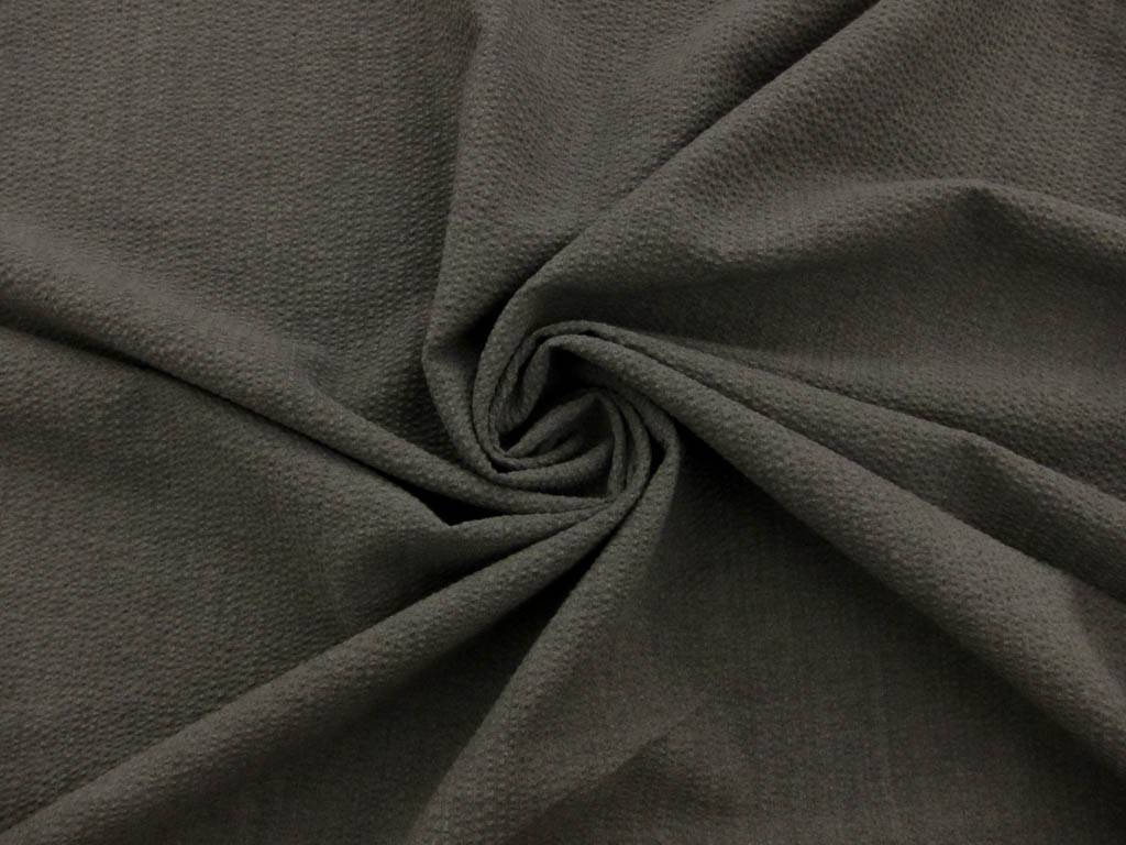 Virgin Wool Lycra Seersucker Light Grey0