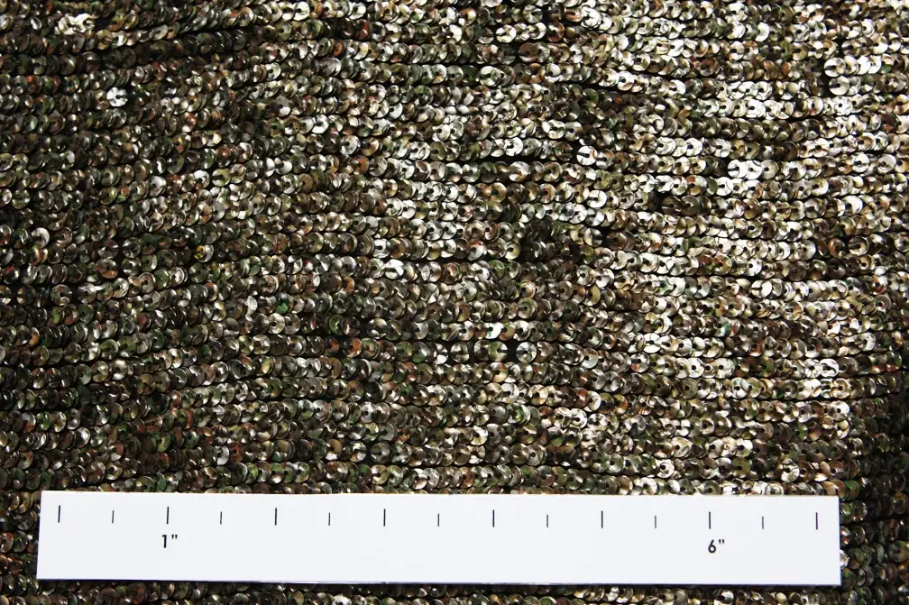 Sequins on Silk Chiffon1