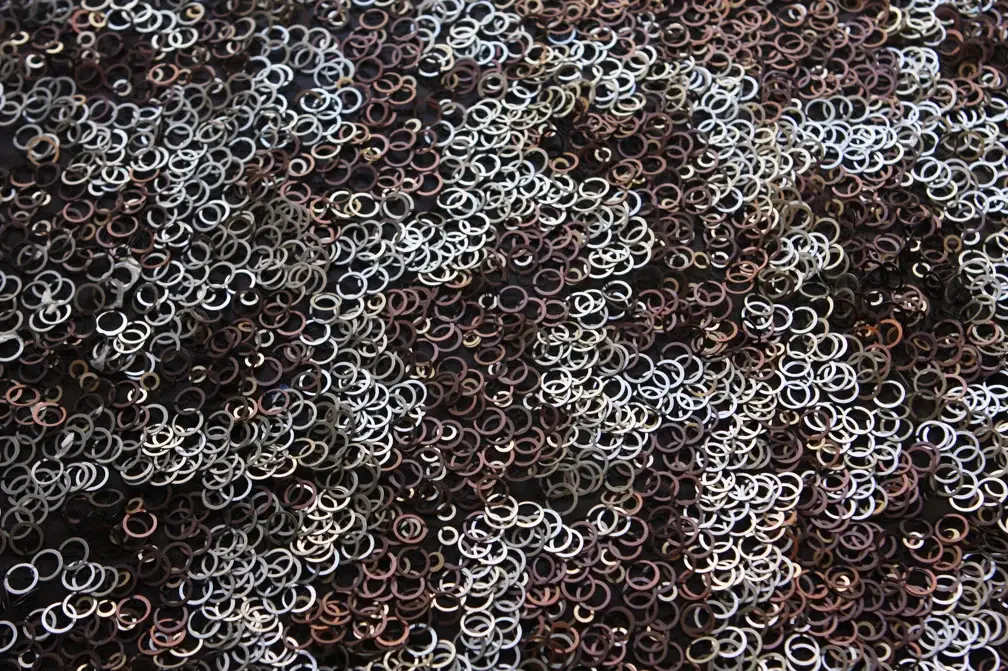 Novelty Sequins on Silk Chiffon0
