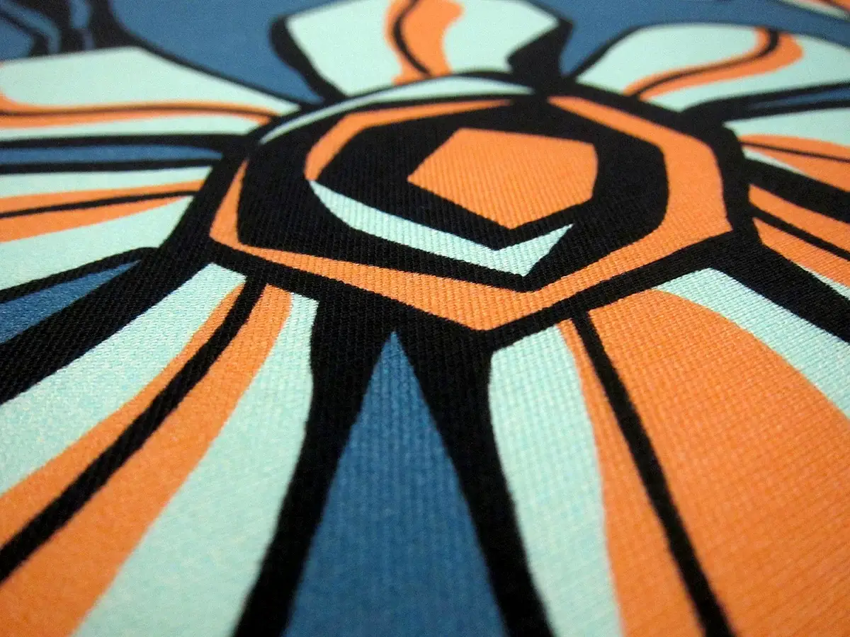 Printed Silk Mikado1