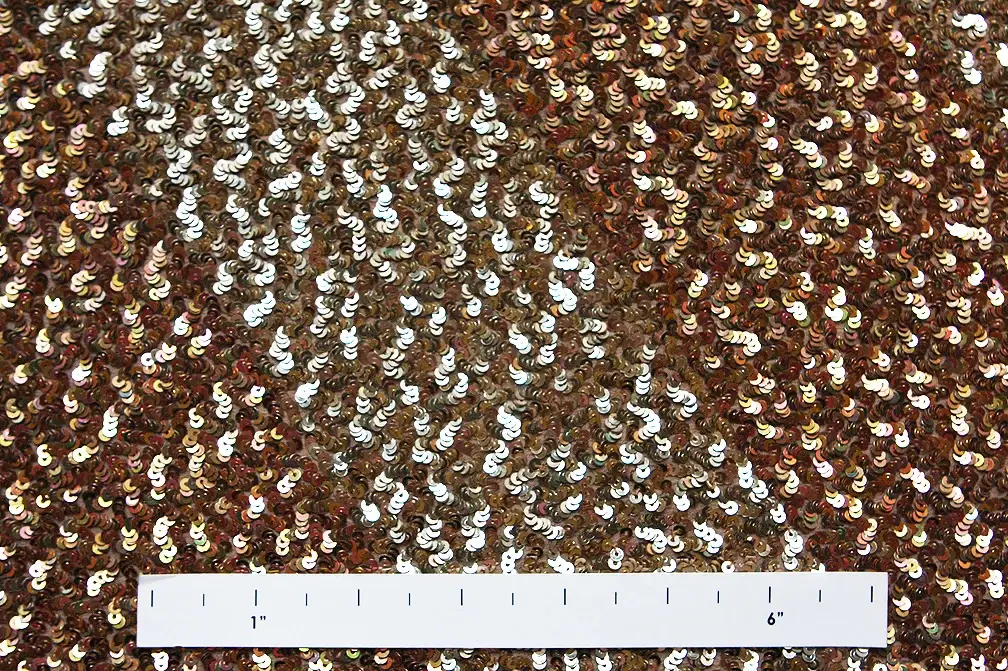Sequins on Silk Chiffon1