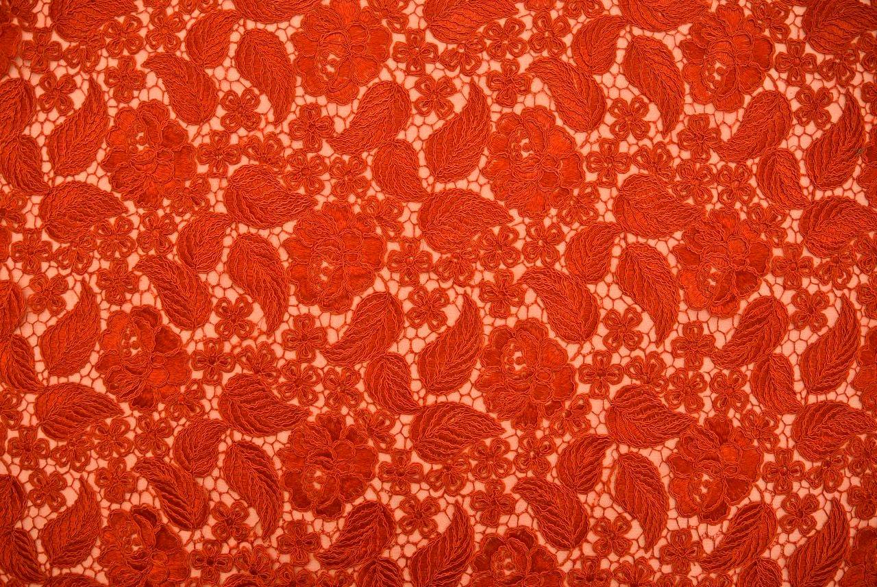 Embroidered Polyester Tulle0