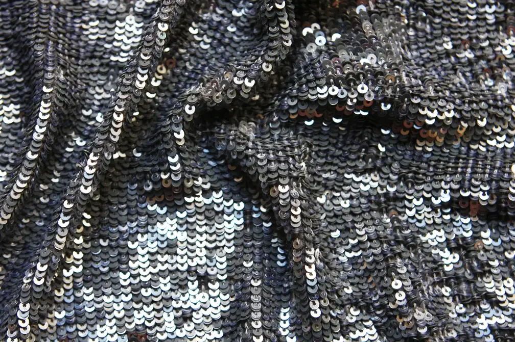 Sequins on Silk Chiffon3
