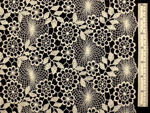 Metallic Guipure Lace0
