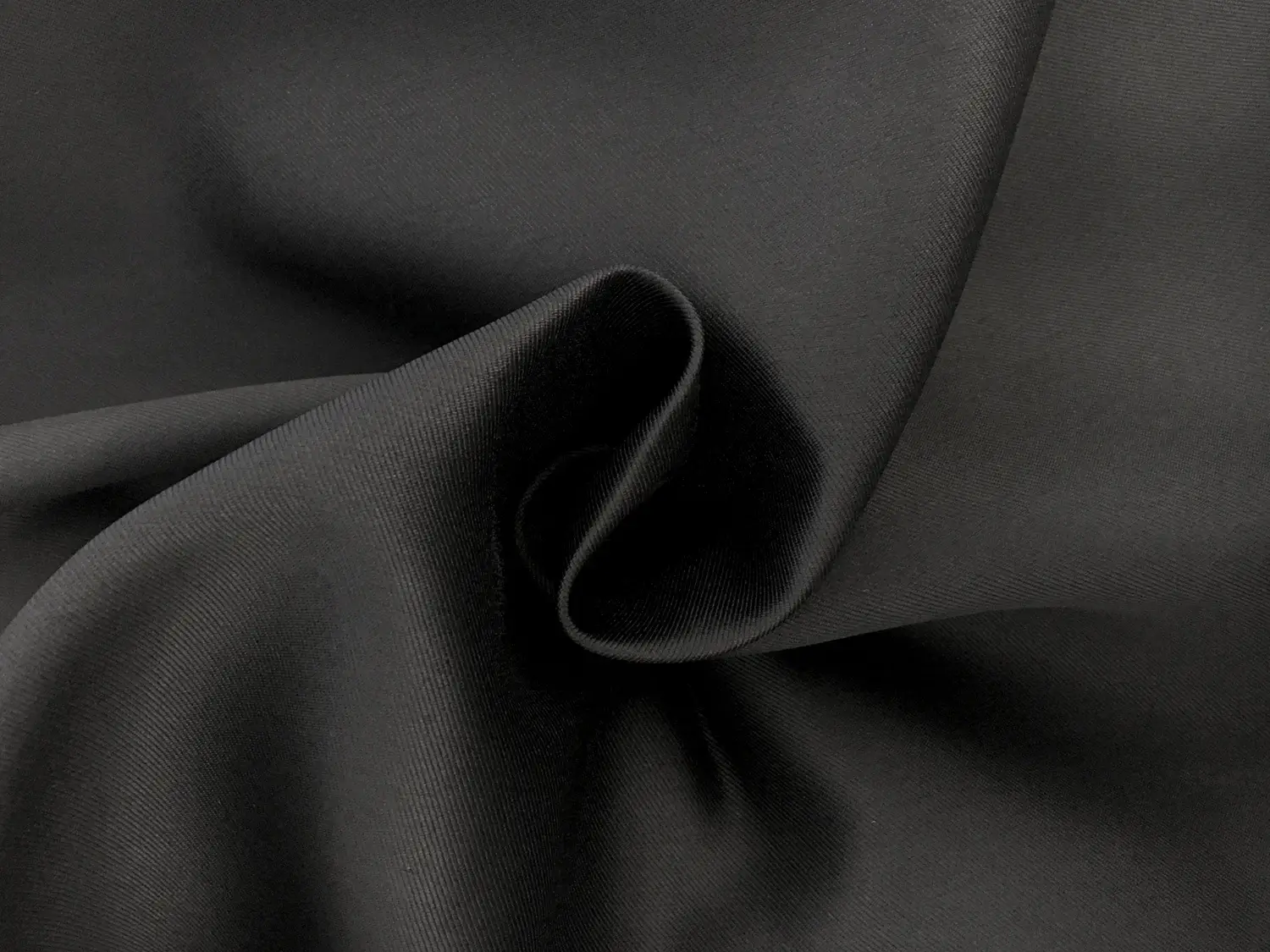 Polyester Mikado in Charcoal1