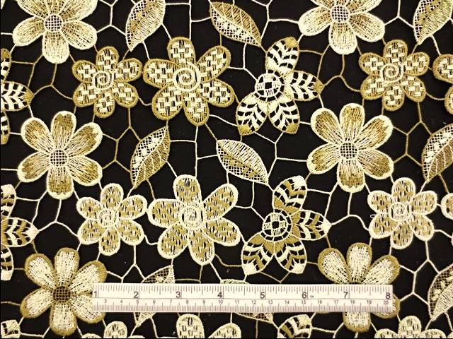 Metallic Guipure Lace1