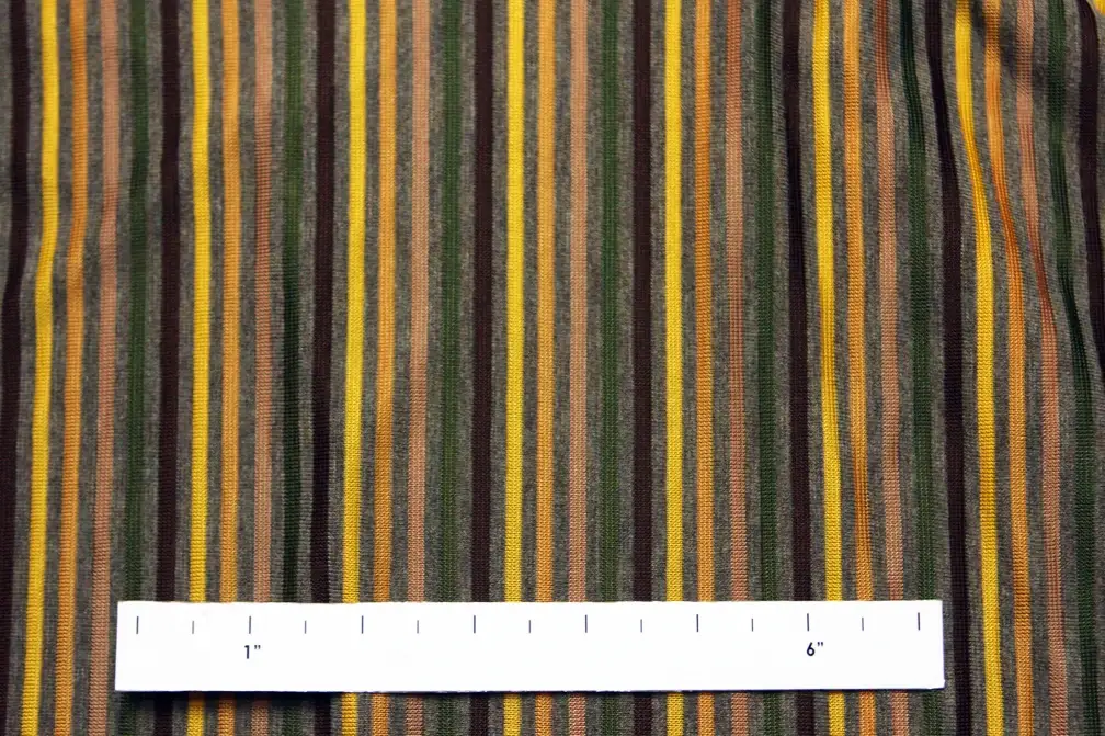 Rayon Lycra Stripe Knit1