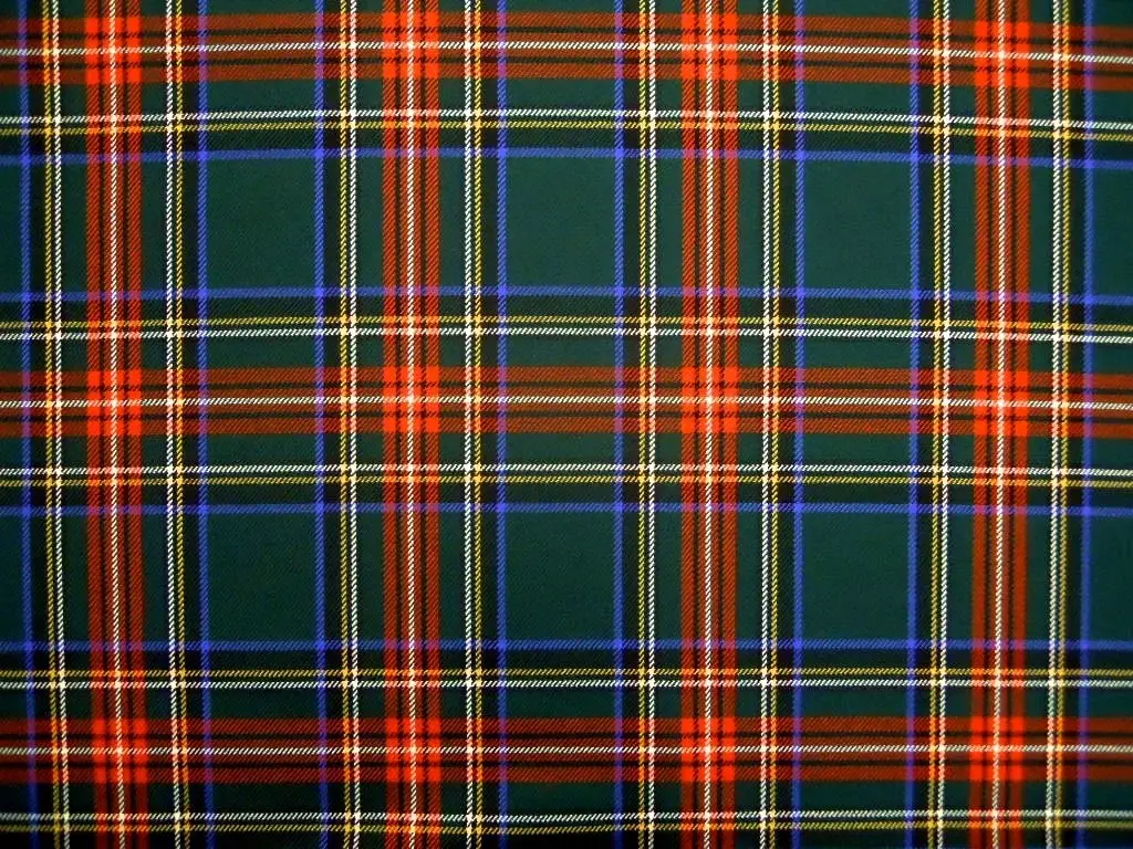 Virgin Wool Plaid0