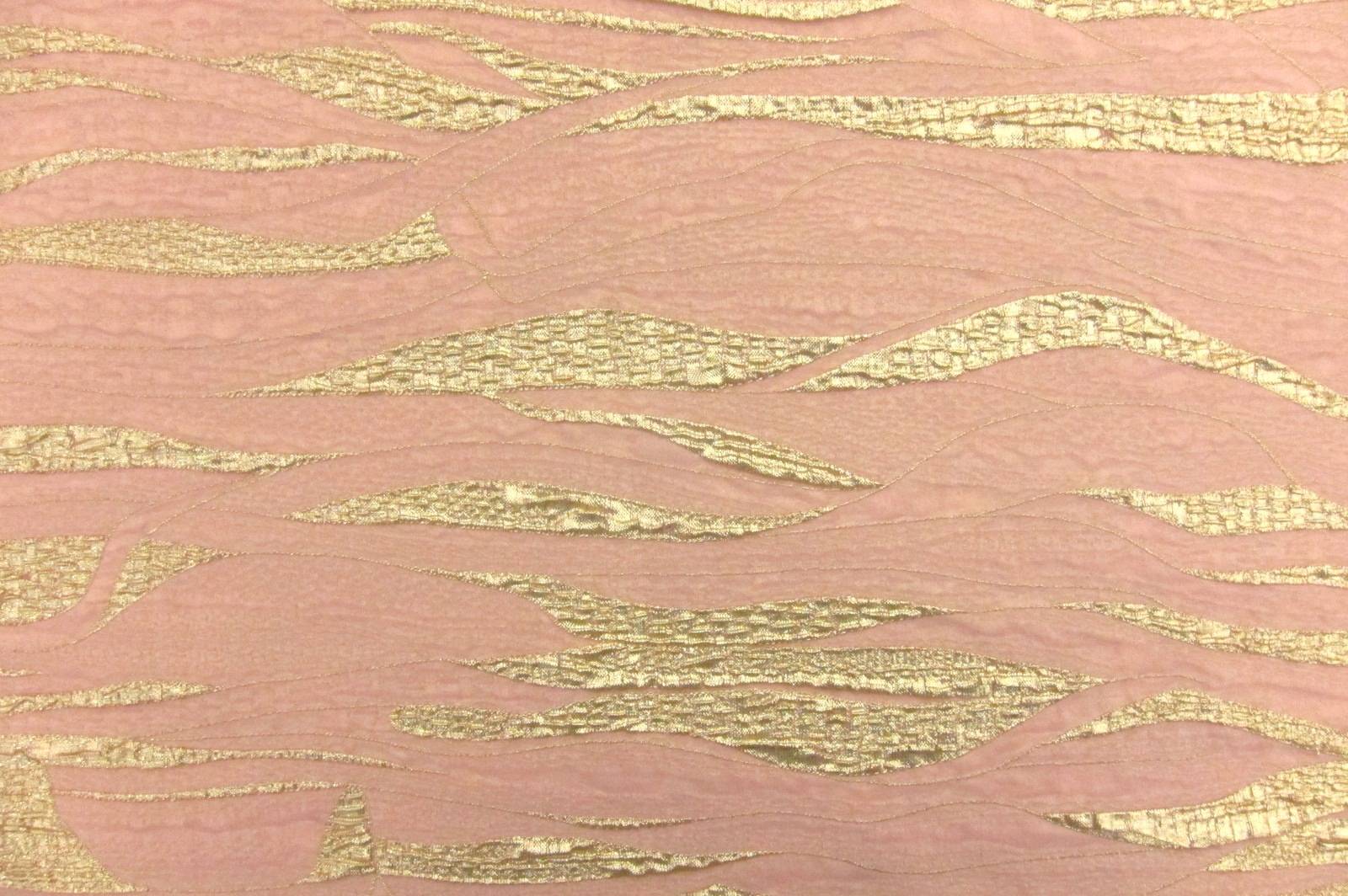 Stretch Metallic Cloqué0