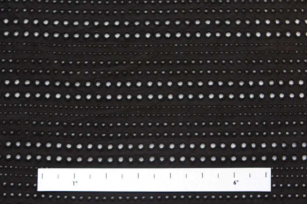 Cotton Eyelet in Black0