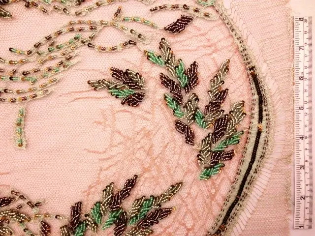 Beaded Chantilly Lace0