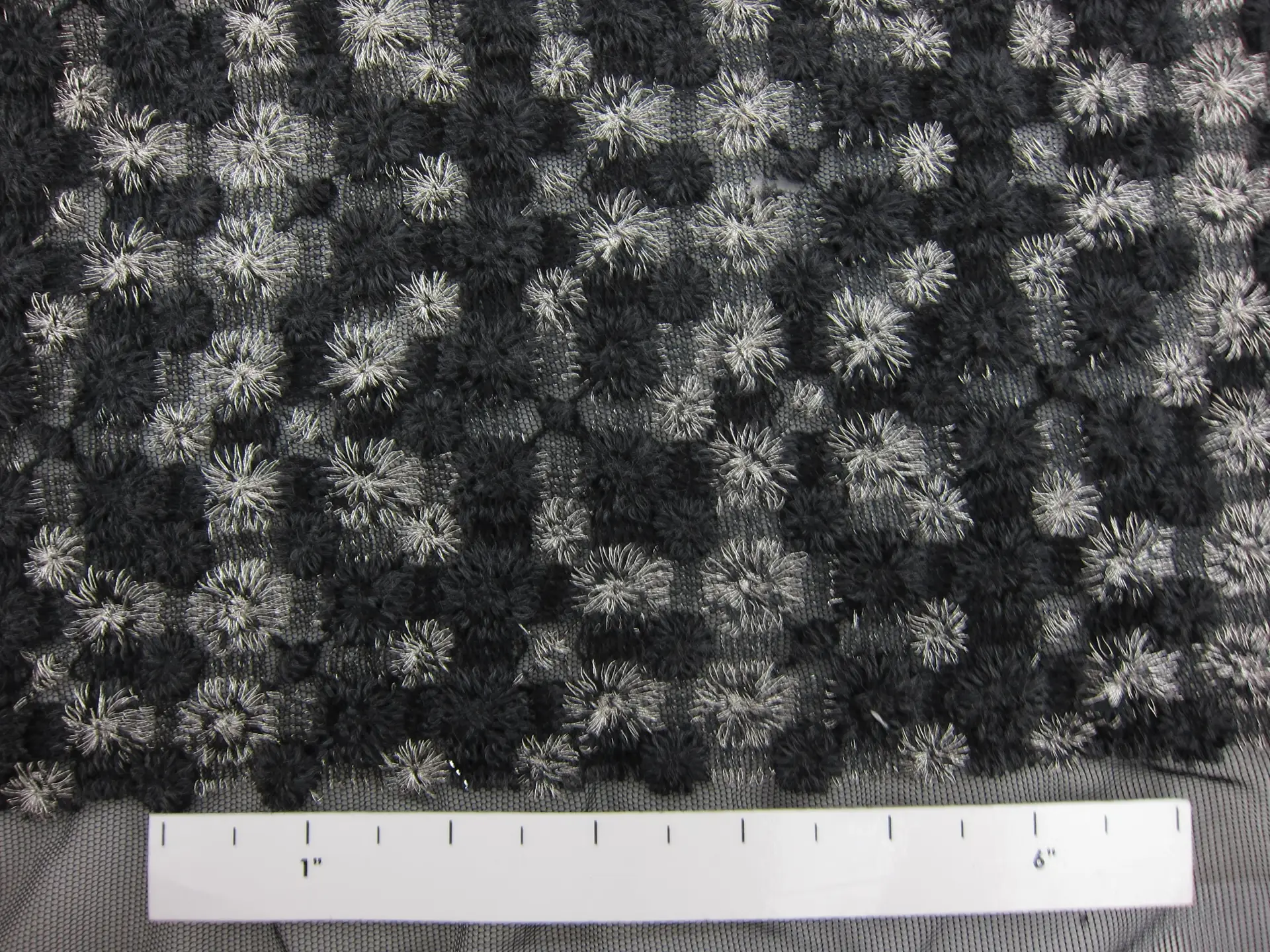 Wool Metallic Embroidered Illusion1