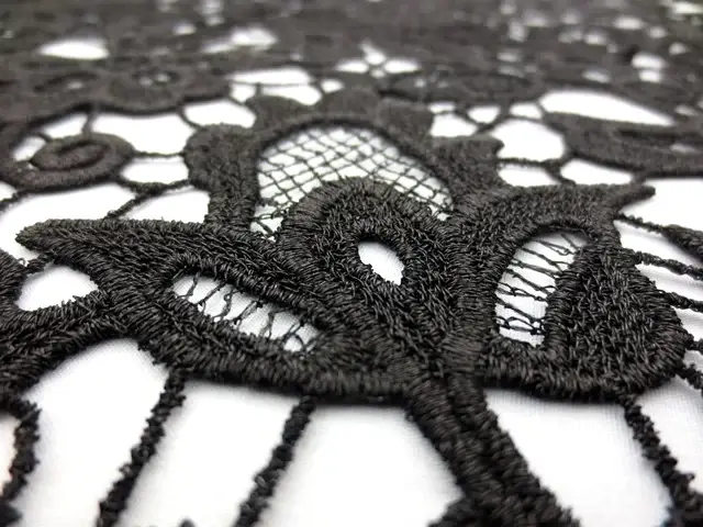 Metallic Guipure Lace2
