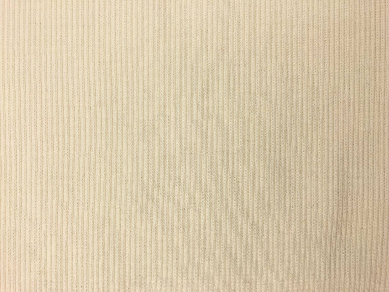 Virgin Wool Rib Knit in Winter White0