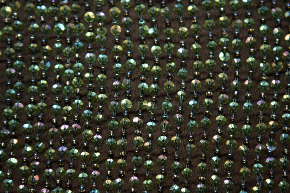 Sequins on Silk Chiffon2