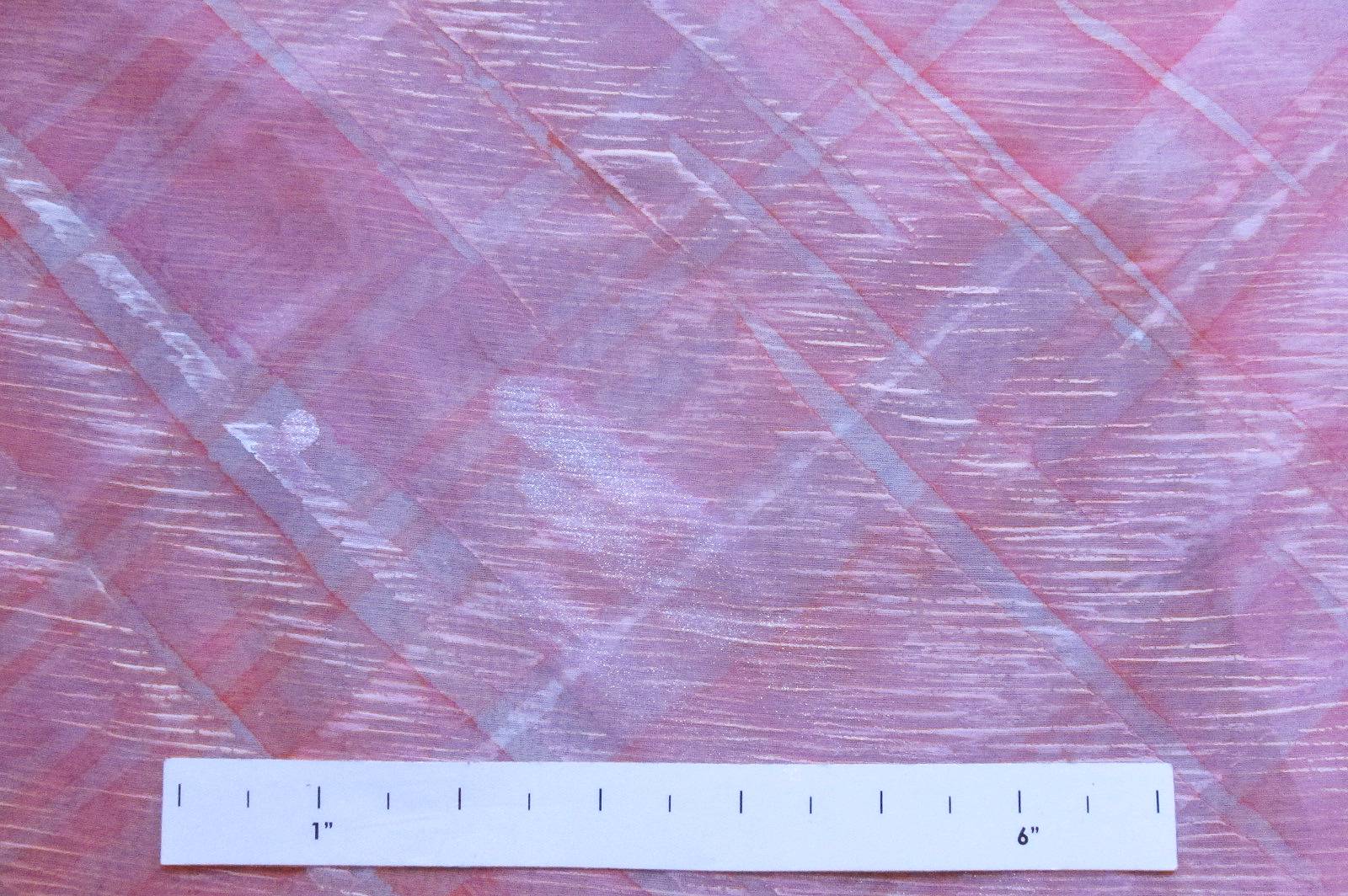 Hand Painted Silk Organza1