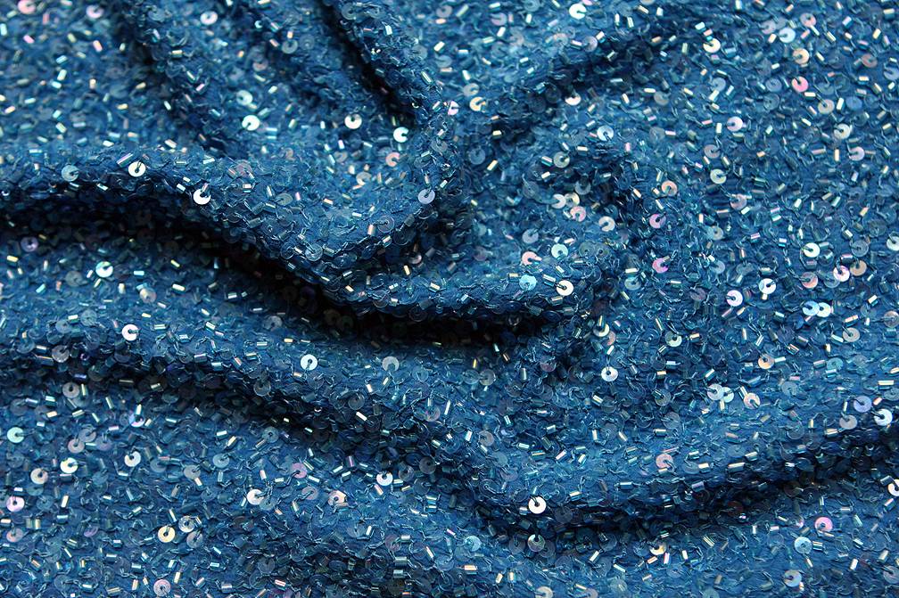 Sequins on Silk Chiffon3