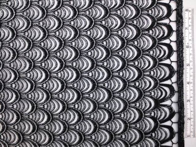 Metallic Guipure Lace0