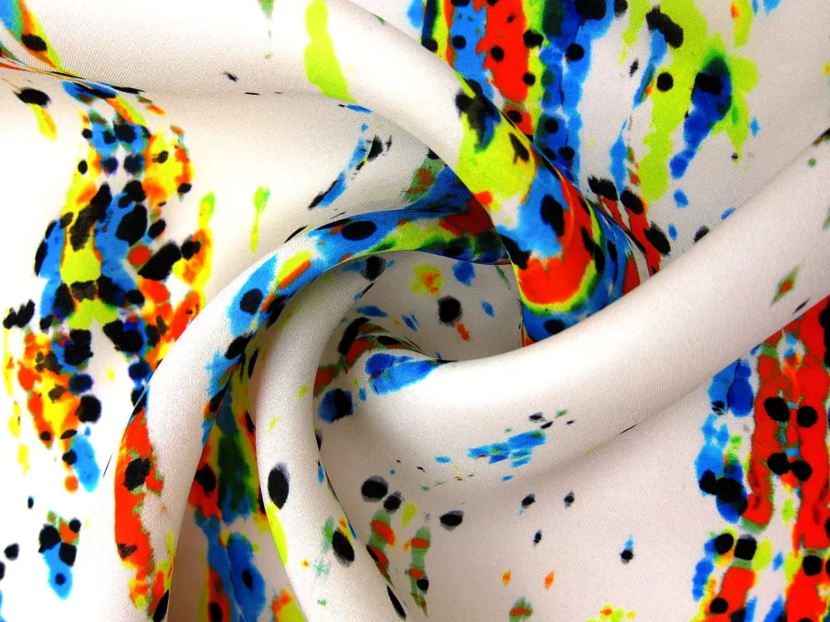 Printed Silk Gazar3