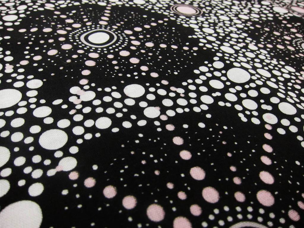 Australian Cotton Print With Aboriginal Motif2