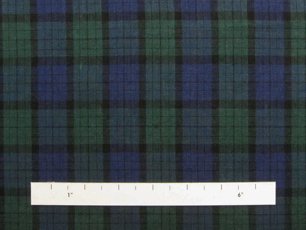 Linen Woven Plaid1