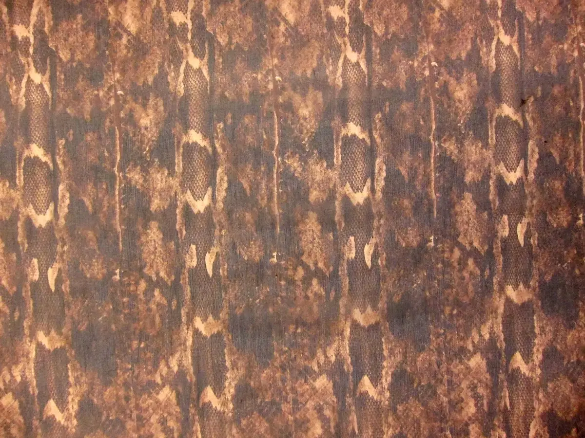 Metallic Printed Silk Chiffon1