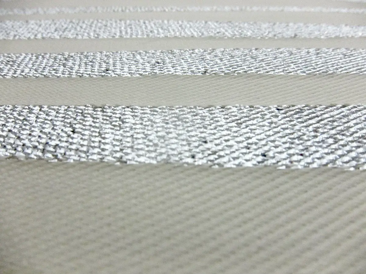 Silk Metallic Stripe1