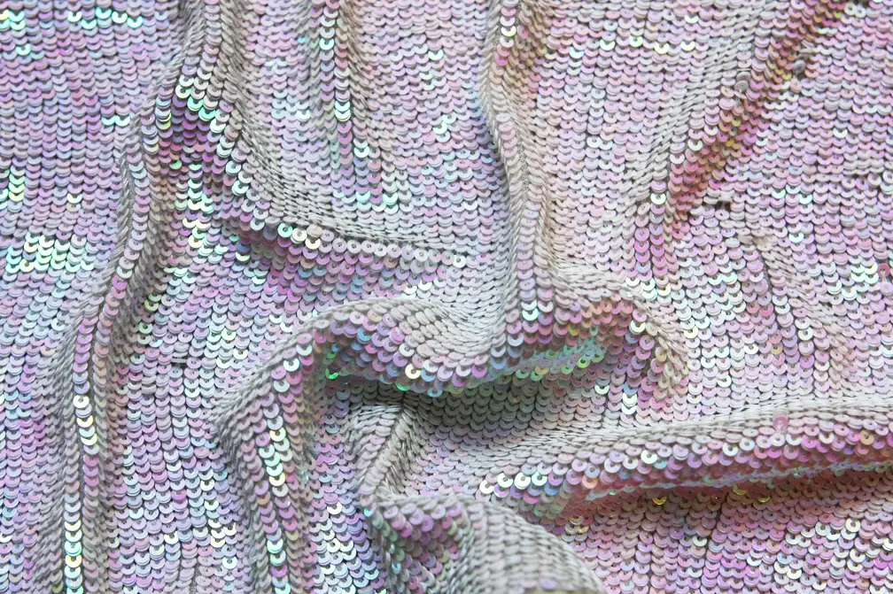 Sequins on Silk Chiffon3