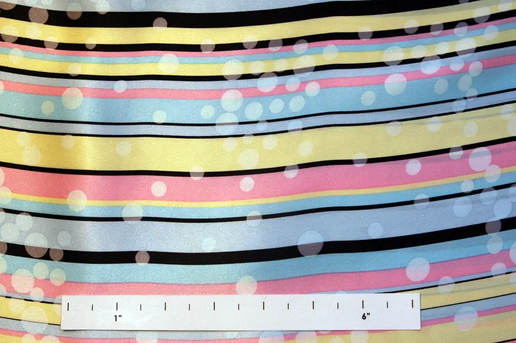 Printed Silk Charmeuse0