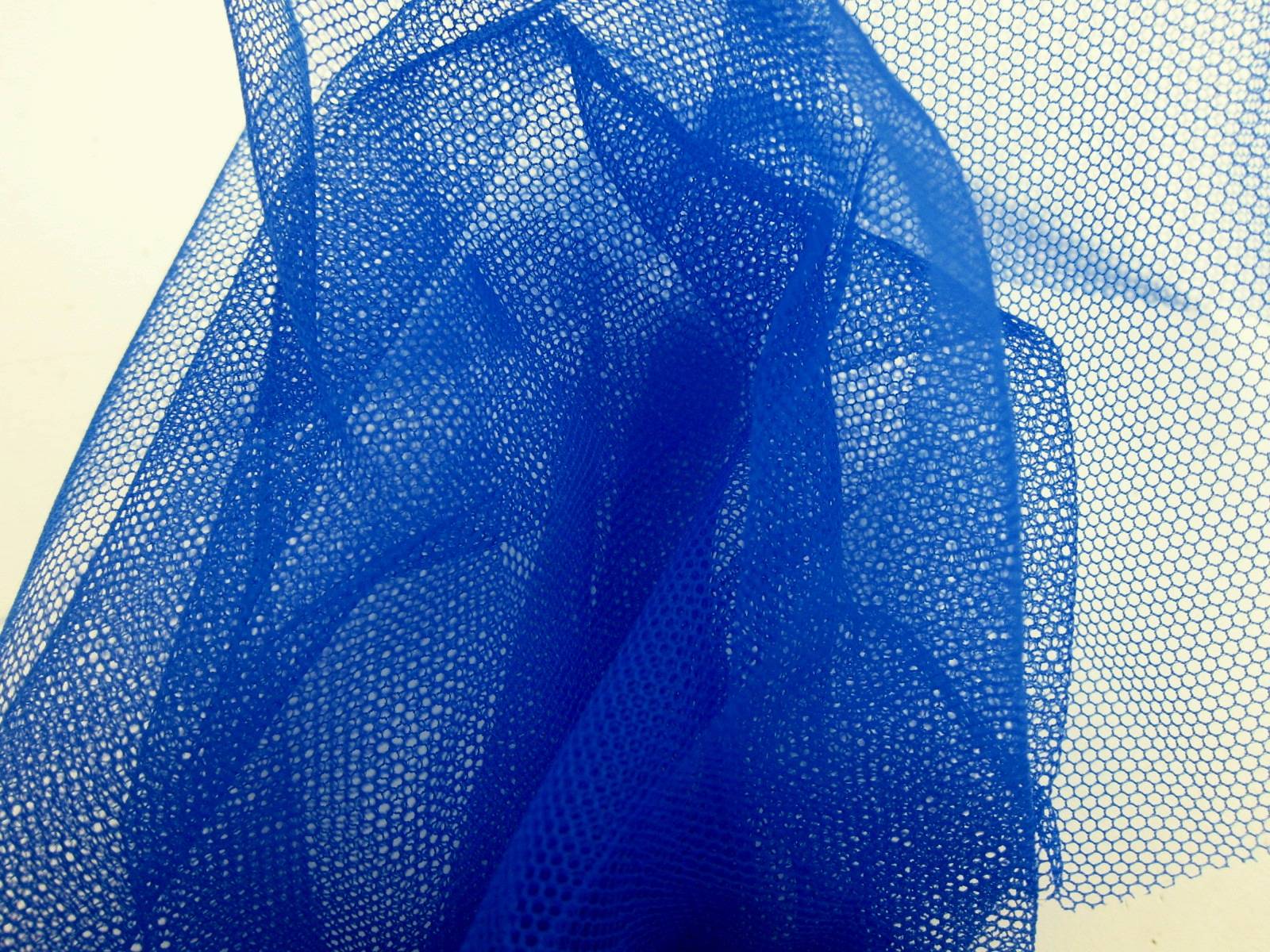 Italian Nylon Tulle in Bluette1