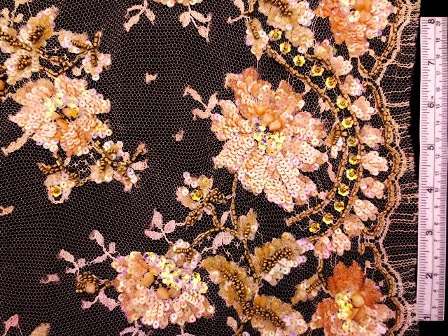 Beaded Chantilly Lace0