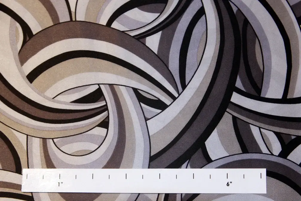 Printed Silk Charmeuse0