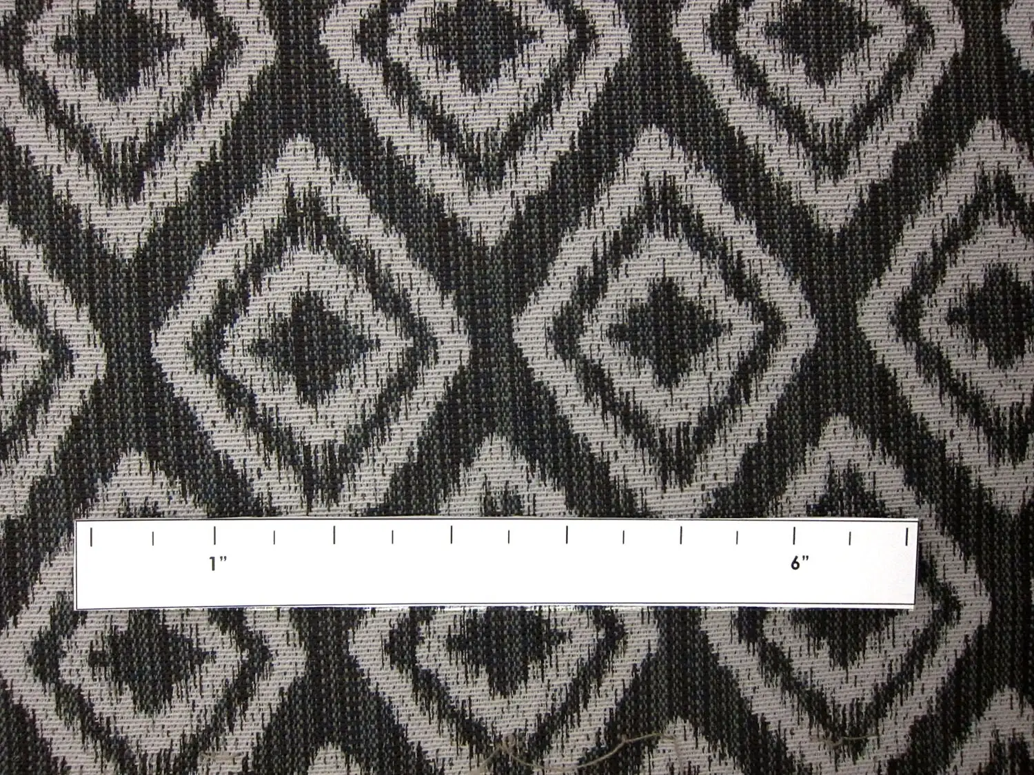 Cotton Blend Upholstery Geometric Ikat Print1