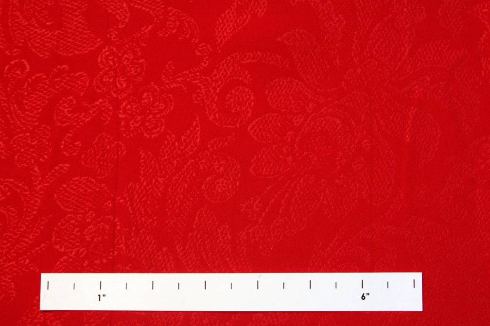 Embossed Heavy Silk Georgette0